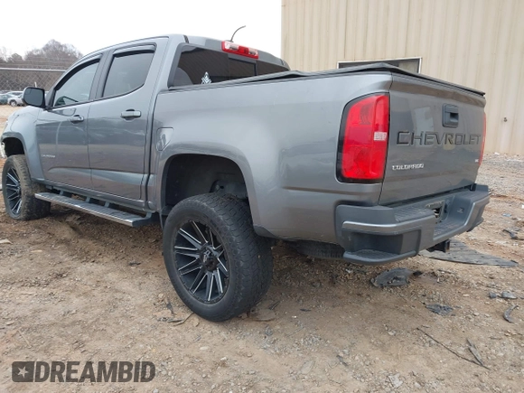 2021 Chevrolet Colorado 2WD LT with VIN 1GCGSCEN8M1119980, listed as a IAAI auction lot 41613711 with 86,612 mi miles and . Bid and sale history available at DreamBid. Image 3.