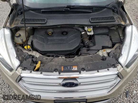 2017 Ford Escape Titanium with VIN 1FMCU0J98HUD75004, listed as a Copart auction lot 51627805 with 74,166 mi miles and Salvage Title. Bid and sale history available at carsss.com. Image 12.