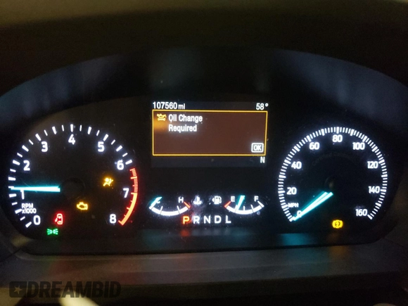 2020 Ford Explorer z VIN 1FM5K8AC3LGB76166, wystawiony jako Copart lot #43787015 z przebiegiem 107 560 mil mil oraz Szkoda całkowita • Salvage title. Historia ofert i sprzedaży dostępna na DreamBid. Obrazek 9.