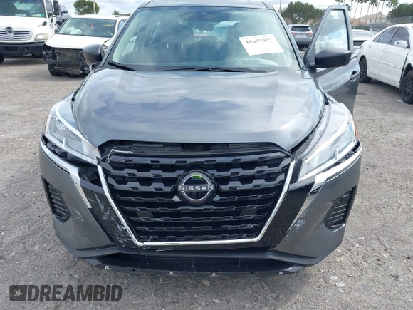 2023 Nissan Kicks S with VIN 3N1CP5BV8PL533373, listed as a IAAI auction lot 41637022 with 10,044 mi miles and . Bid and sale history available at DreamBid. Image 6.