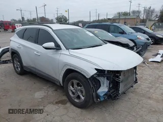 2024 Hyundai Tucson SEL with VIN 5NMJB3DE1RH399729, listed as a IAAI auction lot 41608218 with 12,865 mi miles. Bid and sale history available at carsss.com. Image 1.