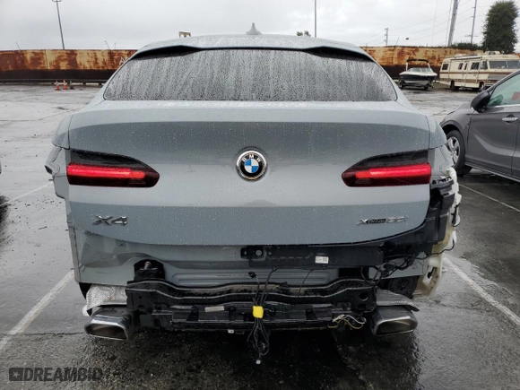 2022 BMW X4 xDrive30i with VIN 5UX33DT01N9K75935, listed as a Copart auction lot 45052275 with NaN miles and Salvage Title. Bid and sale history available at carsss.com. Image 6.