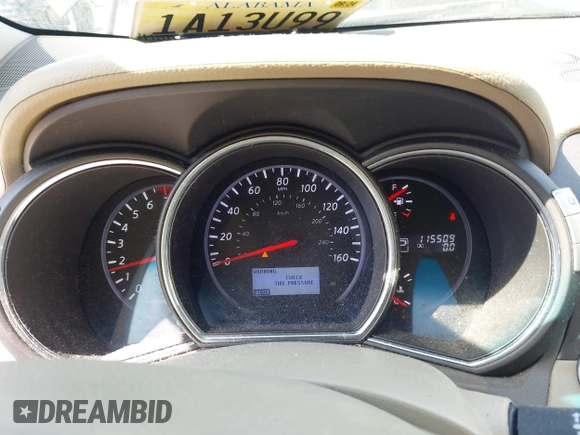 2011 Nissan Murano SL with VIN JN8AZ1MU6BW055876, listed as a IAAI auction lot 41942928 with 115,509 mi miles and . Bid and sale history available at DreamBid. Image 7.