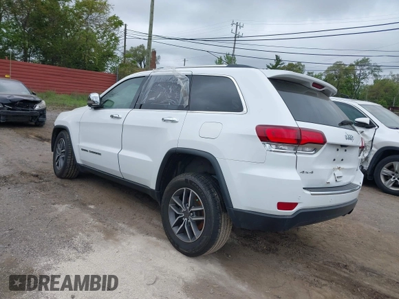 2020 Jeep Grand Cherokee Limited X with VIN 1C4RJFBG7LC360502, listed as a IAAI auction lot 42346324 with 60,607 mi miles and . Bid and sale history available at DreamBid. Image 3.