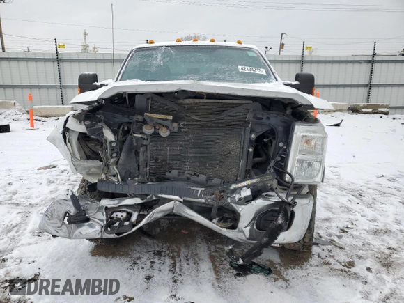 2016 Ford F-250 Lariat with VIN 1FT7W2B60GED37016, listed as a Copart auction lot 42134215 with Not Provided miles and Salvage Title. Bid and sale history available at DreamBid. Image 5.