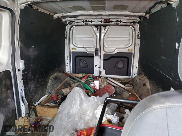 2023 Ford Transit Cargo with VIN 1FTBR2YG7PKA55474, listed as a Copart auction lot 45338615 with Not Provided miles and Salvage Title. Bid and sale history available at DreamBid. Image 10.