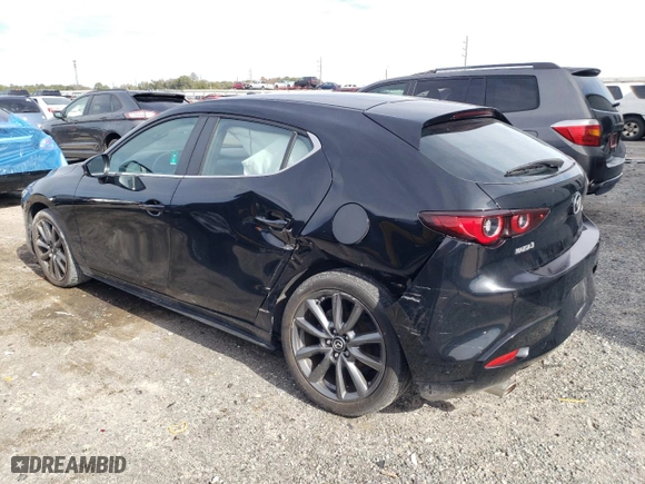 2023 Mazda Mazda3 Hatchback 2.5 S Preferred with VIN JM1BPALM1P1615041, listed as a Copart auction lot 87801335 with 19,903 mi miles and Salvage Title. Bid and sale history available at carsss.com. Image 2.