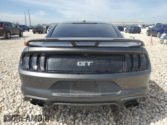 2018 Ford Mustang GT with VIN 1FA6P8CF3J5126710, listed as a Copart auction lot 48943465 with 73,372 mi miles and Salvage Title. Bid and sale history available at carsss.com. Image 6.