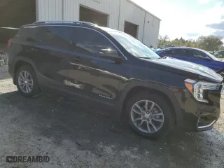 2023 GMC Terrain SLT with VIN 3GKALPEG2PL250710, listed as a Copart auction lot 48633565 with 15,314 mi miles and Salvage Title. Bid and sale history available at carsss.com. Image 4.