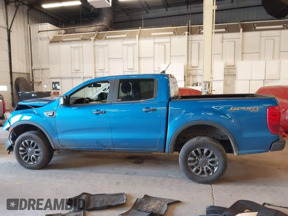 2021 Ford Ranger XL with VIN 1FTER4FH1MLD50693, listed as a IAAI auction lot 41745520 with 72,055 mi miles. Bid and sale history available at carsss.com. Image 14.