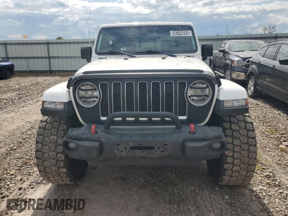 2020 Jeep Gladiator Overland z VIN 1C6HJTFG6LL135872, wystawiony jako Copart lot #59249895 z przebiegiem 113 519 mil mil oraz Czysty tytuł • Clean title. Historia ofert i sprzedaży dostępna na DreamBid. Obrazek 5.