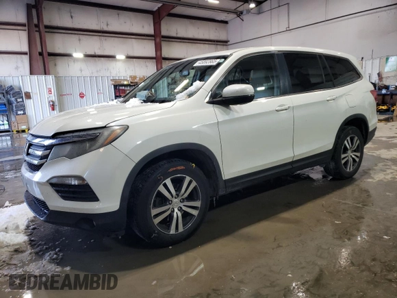 2016 Honda Pilot EX-L with VIN 5FNYF6H72GB102479, listed as a Copart auction lot 45892865 with 177,665 mi miles and Salvage Title. Bid and sale history available at carsss.com. Image 1.