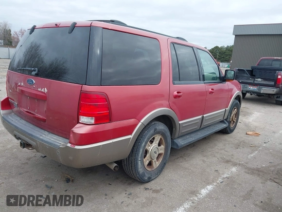 2003 Ford Expedition Eddie Bauer with VIN 1FMPU18L03LA46417, listed as a IAAI auction lot 41846785 with 209,708 mi miles. Bid and sale history available at carsss.com. Image 4.
