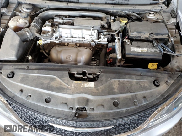 2016 Chrysler 200 LX with VIN 1C3CCCFBXGN186629, listed as a Copart auction lot 47370105 with 119,205 mi miles and Salvage Title. Bid and sale history available at carsss.com. Image 11.