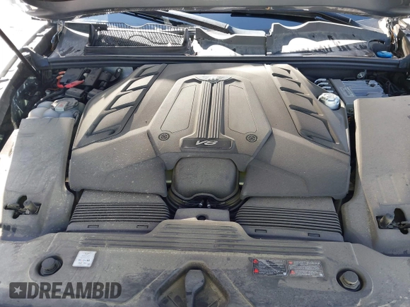 2022 Bentley Bentayga V8 z VIN SJAAM2ZV9NC011752, wystawiony jako IAAI lot #41265000 z przebiegiem Nie podano mil oraz . Historia ofert i sprzedaży dostępna na DreamBid. Obrazek 10.