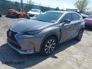 2015 Lexus NX 200t with VIN JTJBARBZ8F2013577, listed as a IAAI auction lot 42108496 with 99,847 mi miles. Bid and sale history available at carsss.com. Image 17.
