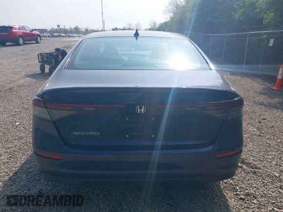 2024 Honda Accord EX with VIN 1HGCY1F39RA073695, listed as a IAAI auction lot 42132115 with 9,824 mi miles and . Bid and sale history available at DreamBid. Image 16.