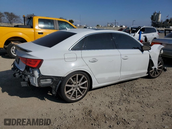 2015 Audi A3 1.8T Premium with VIN WAUACGFFXF1089673, listed as a Copart auction lot 50623885 with 155,254 mi miles and Salvage Title. Bid and sale history available at carsss.com. Image 3.