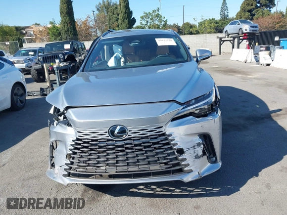 2024 Lexus RX 350 with VIN JTJCHMAA2R2020186, listed as a IAAI auction lot 40822228 with 3,508 mi miles and . Bid and sale history available at DreamBid. Image 13.