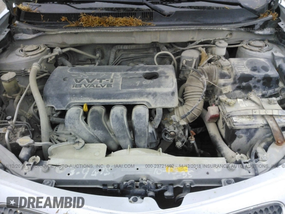 2005 Pontiac Vibe with VIN 5Y2SM63805Z418224, listed as a IAAI auction lot 41707286 with 206,559 mi miles. Bid and sale history available at carsss.com. Image 10.