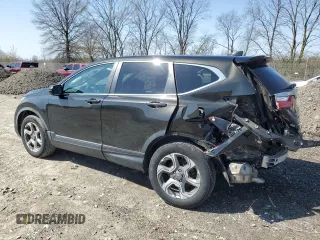 2017 Honda CR-V EX-L with VIN 2HKRW2H86HH618224, listed as a Copart auction lot 52004065 with 87,637 mi miles and Salvage Title. Bid and sale history available at carsss.com. Image 2.