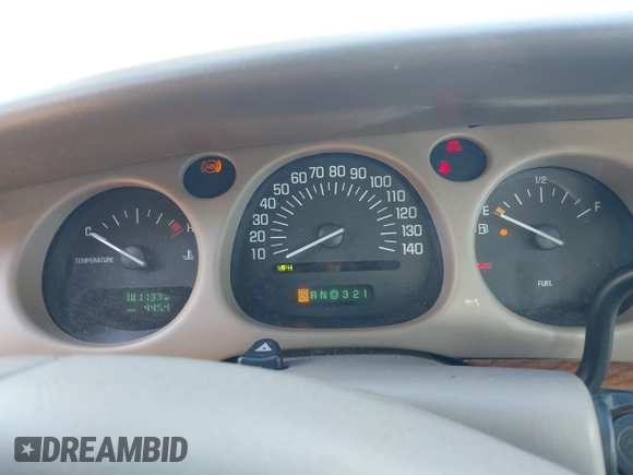 2002 Buick LeSabre Custom with VIN 1G4HP54K124151637, listed as a IAAI auction lot 41893686 with 181,133 mi miles and . Bid and sale history available at carsss.com. Image 7.