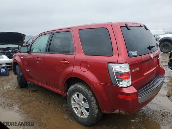 2008 Mercury Mariner with VIN 4M2CU91118KJ42896, listed as a Copart auction lot 48014455 with 105,383 mi miles and Clean Title. Bid and sale history available at carsss.com. Image 2.
