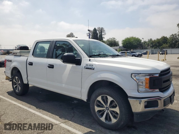 2019 Ford F-150 XL with VIN 1FTEW1E49KFB03911, listed as a Copart auction lot 60873085 with 143,134 mi miles and Clean title. Bid and sale history available at DreamBid. Image 4.