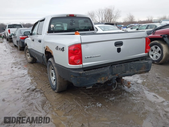2006 Dodge Dakota ST with VIN 1D7HW28K76S507001, listed as a IAAI auction lot 41618353 with 127,825 mi miles and . Bid and sale history available at DreamBid. Image 3.