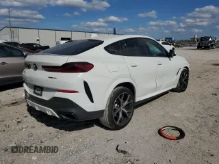 2022 BMW X6 xDrive40i with VIN 5UXCY6C09N9J04735, listed as a Copart auction lot 45084665 with 46,543 mi miles and Salvage Title. Bid and sale history available at carsss.com. Image 3.