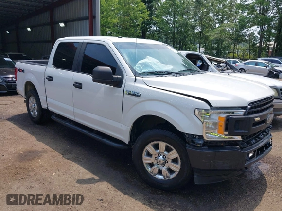 2018 Ford F-150 XL with VIN 1FTEW1EB4JFB72728, listed as a IAAI auction lot 39974264 with 185,958 mi miles and . Bid and sale history available at DreamBid. Image 1.