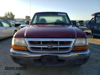 2000 Ford Ranger XL with VIN 1FTYR10V0YPB61591, listed as a Copart auction lot 88087815 with 151,529 mi miles and Salvage Title. Bid and sale history available at carsss.com. Image 5.