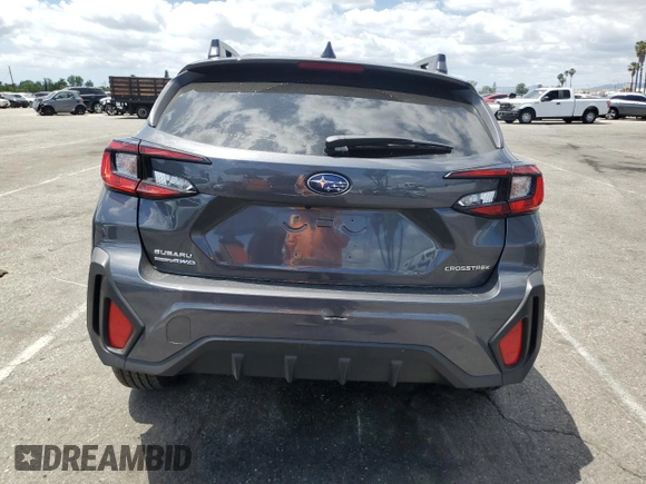 2024 Subaru Crosstrek Premium с VIN JF2GUADC6R8860997, выставлен на аукционе Copart как лот 56731155 с пробегом 9 837 миль миль и Списание • Salvage title. История ставок и продаж доступна на DreamBid. Изображение 6.