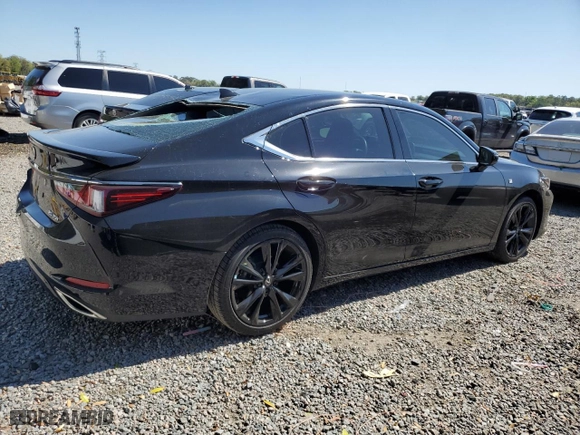 2023 Lexus ES with VIN 58AJZ1B10PU150932, listed as a Copart auction lot 48727295 with 30,891 mi miles and Salvage Title. Bid and sale history available at carsss.com. Image 3.