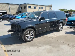 2015 Ford Expedition Max Limited with VIN 1FMJK1KT7FEF30341, listed as a Copart auction lot 72763254 with 130,955 mi miles and Salvage Title. Bid and sale history available at carsss.com. Image 1.