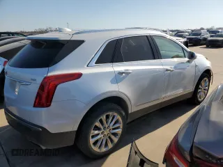 2019 Cadillac XT5 Luxury FWD with VIN 1GYKNCRS7KZ208627, listed as a Copart auction lot 46835185 with 56,789 mi miles and Salvage Title. Bid and sale history available at DreamBid. Image 3.
