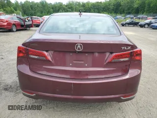 2015 Acura TLX Technology with VIN 19UUB1F59FA010664, listed as a Copart auction lot 57842025 with 136,657 mi miles and Salvage title. Bid and sale history available at DreamBid. Image 6.