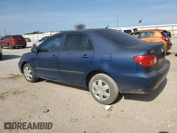 2004 Toyota Corolla CE with VIN 1NXBR32E64Z219676, listed as a Copart auction lot 54433135 with 187,495 mi miles and Salvage Title. Bid and sale history available at DreamBid. Image 2.
