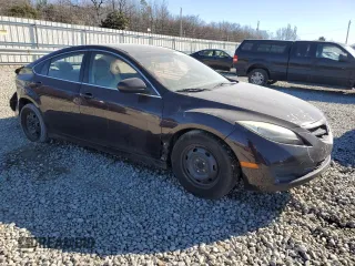 2011 Mazda Mazda6 i Sport with VIN 1YVHZ8BH9B5M22567, listed as a Copart auction lot 89324945 with 0 mi miles and Salvage Title. Bid and sale history available at carsss.com. Image 4.