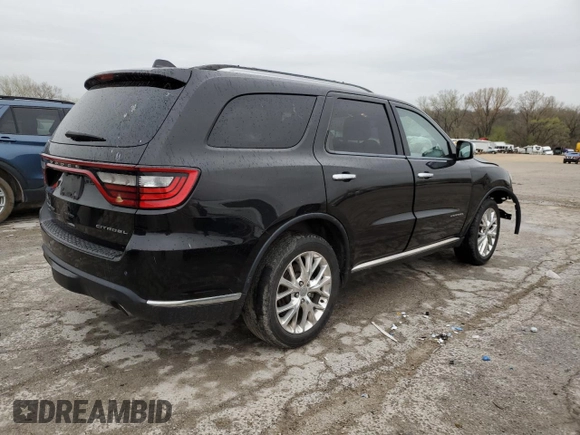 2014 Dodge Durango Citadel с VIN 1C4SDJET3EC592537, выставлен на аукционе Copart как лот 51525125 с пробегом 129 804 миль миль и Списание • Salvage title. История ставок и продаж доступна на DreamBid. Изображение 3.