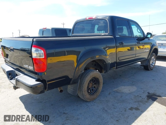 2006 Toyota Tundra Limited with VIN 5TBDT48136S534640, listed as a IAAI auction lot 42420958 with 264,665 mi miles and . Bid and sale history available at DreamBid. Image 4.