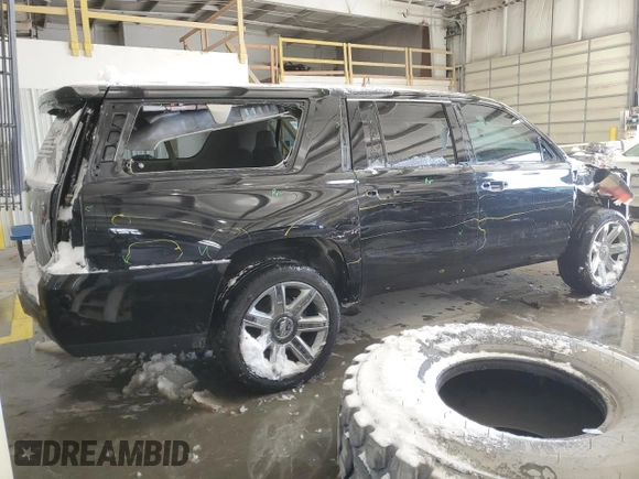 2017 Cadillac Escalade ESV Luxury z VIN 1GYS4HKJ5HR377460, wystawiony jako Copart lot #41507575 z przebiegiem 135 228 mil mil oraz Szkoda całkowita • Salvage title. Historia ofert i sprzedaży dostępna na DreamBid. Obrazek 3.