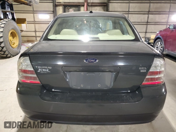 2008 Ford Taurus SEL with VIN 1FAHP27W18G103697, listed as a Copart auction lot 44206775 with 178,726 mi miles and Salvage Title. Bid and sale history available at carsss.com. Image 6.