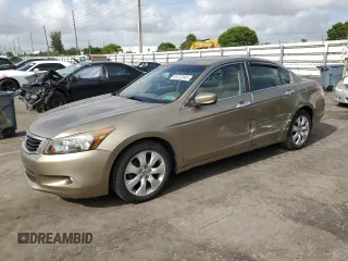 2010 Honda Accord EX-L z VIN 1HGCP3F86AA008236, wystawiony jako Copart lot #59732945 z przebiegiem 117 392 mil mil oraz Szkoda całkowita • Salvage title. Historia ofert i sprzedaży dostępna na DreamBid. Obrazek 1.