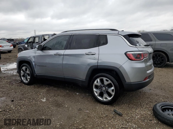2019 Jeep Compass Limited with VIN 3C4NJCCB6KT659868, listed as a Copart auction lot 80704144 with 84,013 mi miles and Salvage title. Bid and sale history available at DreamBid. Image 2.