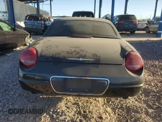 2002 Ford Thunderbird Hardtop Premium with VIN 1FAHP60A52Y101572, listed as a Copart auction lot 54356595 with 99,505 mi miles and Clean Title. Bid and sale history available at DreamBid. Image 6.