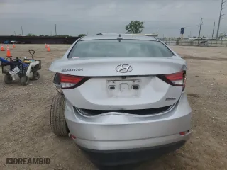 2014 Hyundai Elantra SE with VIN KMHDH4AE2EU090212, listed as a Copart auction lot 51579545 with 92,656 mi miles and Salvage Title. Bid and sale history available at carsss.com. Image 6.
