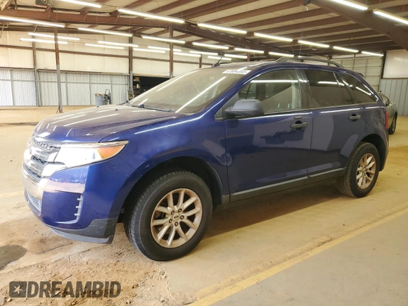 2013 Ford Edge SE with VIN 2FMDK3GC2DBE30612, listed as a Copart auction lot 47694065 with 188,745 mi miles and Clean title. Bid and sale history available at DreamBid. Image 1.
