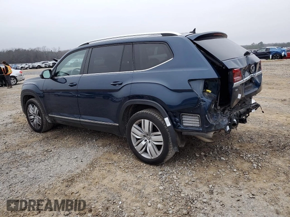 2019 Volkswagen Atlas SEL with VIN 1V2ER2CA7KC607587, listed as a Copart auction lot 43619275 with 125,184 mi miles and Clean title. Bid and sale history available at DreamBid. Image 2.