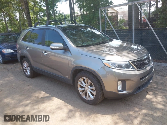 2014 Kia Sorento EX с VIN 5XYKUDA76EG482040, выставлен на аукционе IAAI как лот 42593652 с пробегом 108 201 миль миль и . История ставок и продаж доступна на DreamBid. Изображение 1.